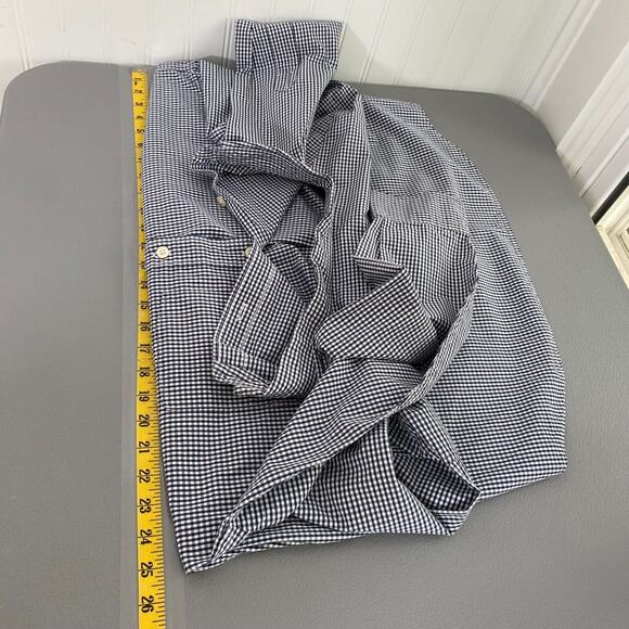 Abercrombie & Fitch Mens Button Down Shirt Large Muscle Long Sleeve Preppy - Picture 7 of 9